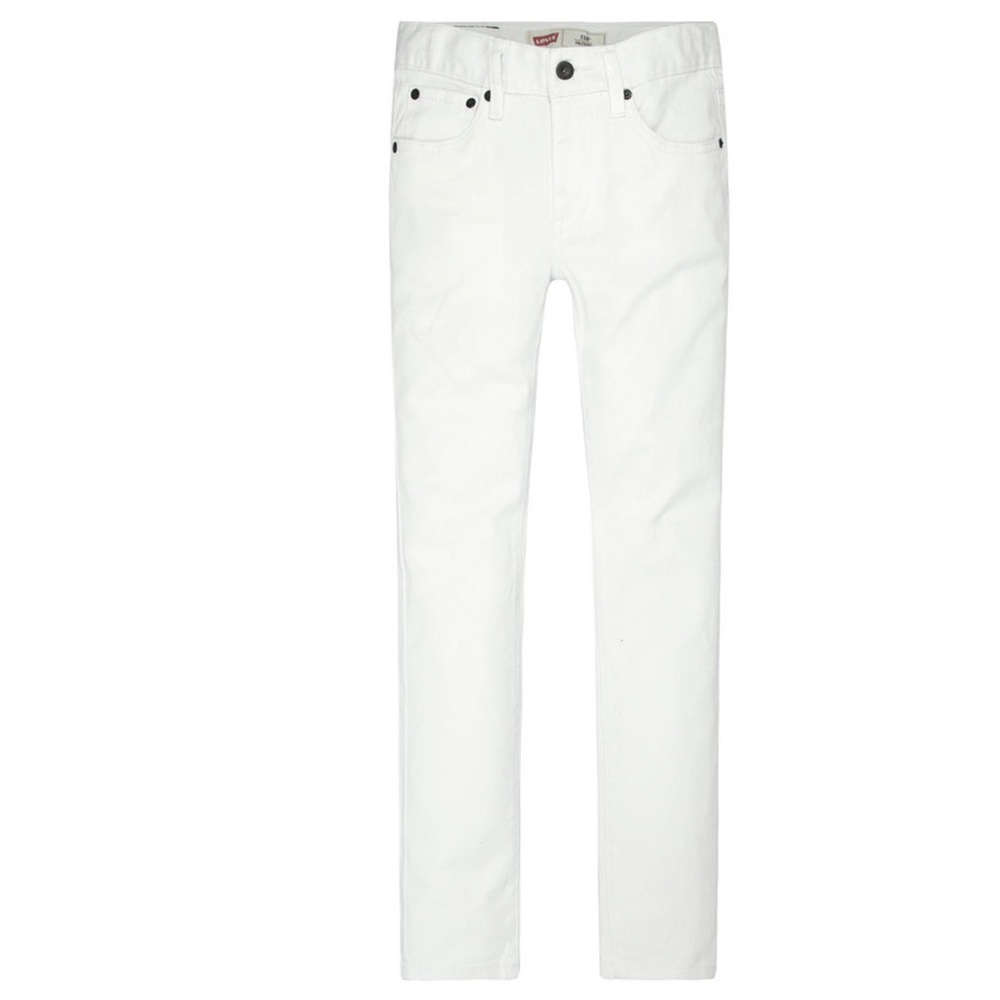 White Levis skinny Jeans